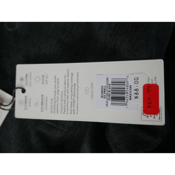 CALIA Women's LustraLux 7/8 Legging 4-way stretch technology XXS - Picture 6 of 7